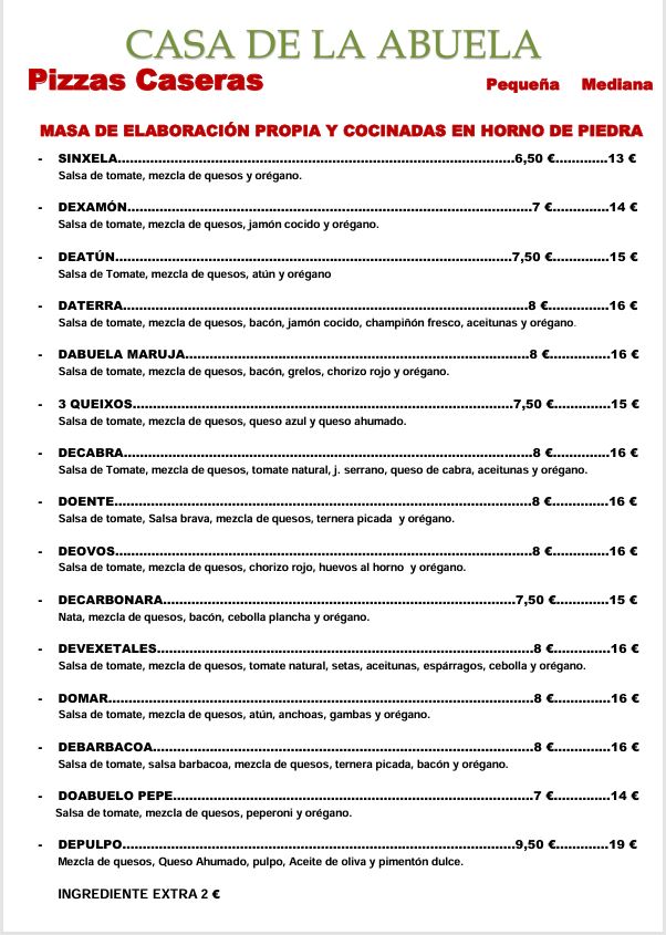 Menu Casa De La Abuela Fene-3
